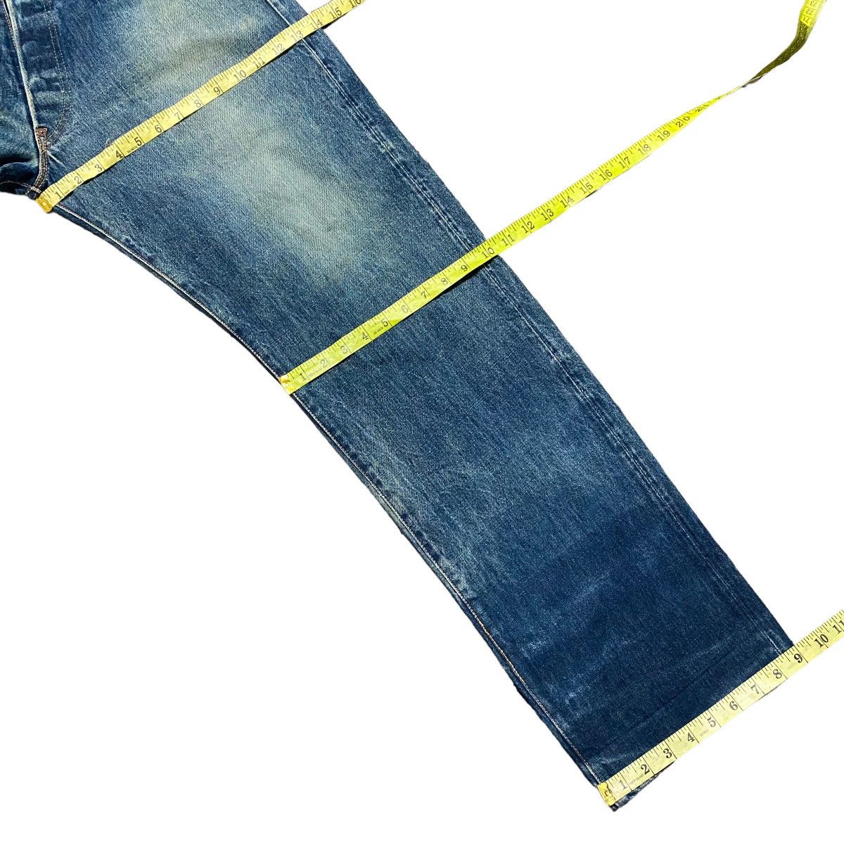 Vintage Evisu No.2 Denim Selvedge Painter Jeans - 25