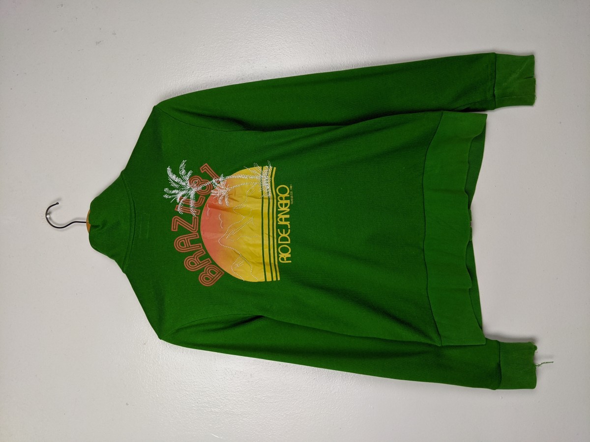 Georges Marciano - Jeans Brazil 81 Green Sweater Jacket Tracktop - 7