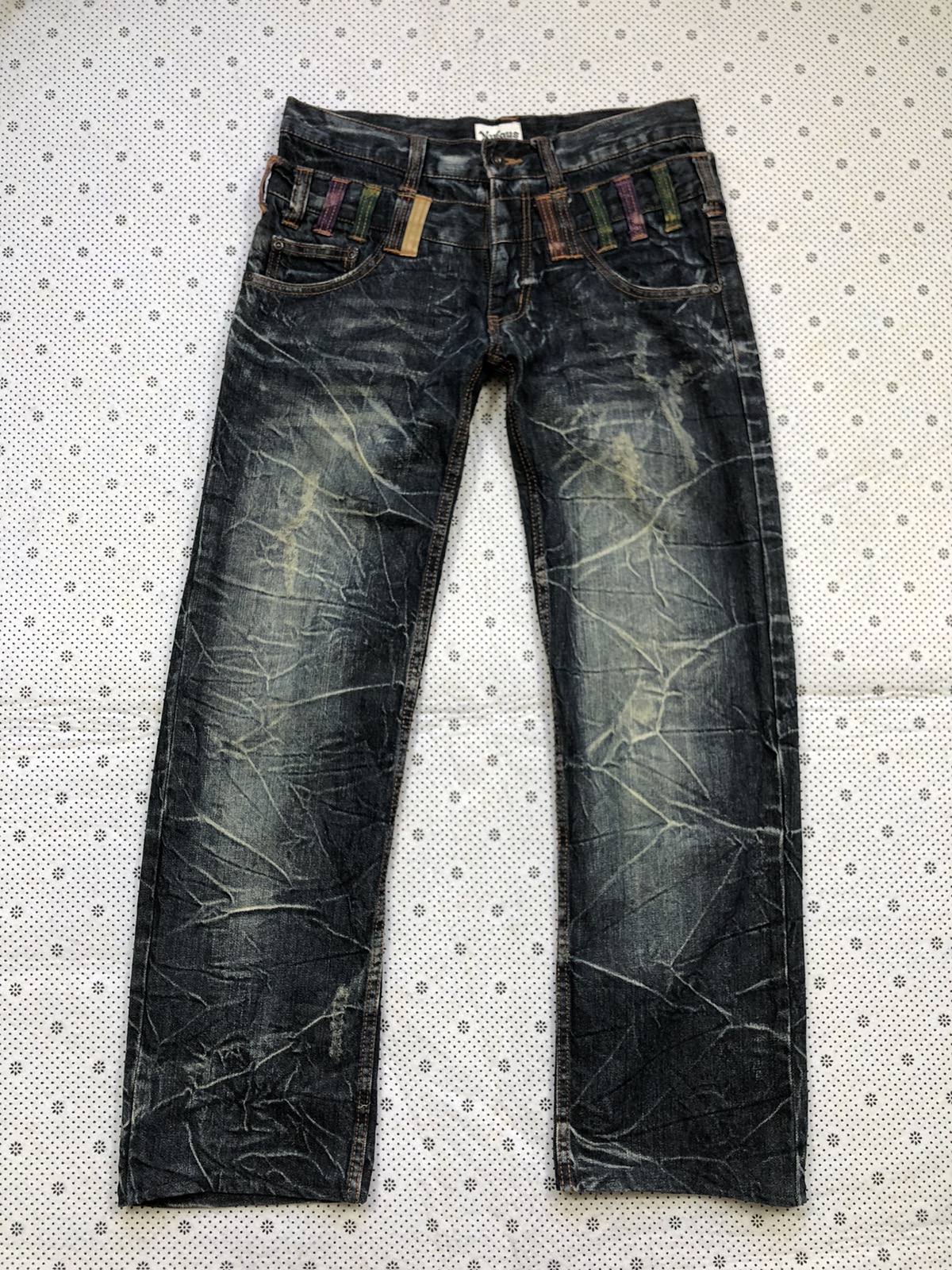 Nylaus double waist flared jeans