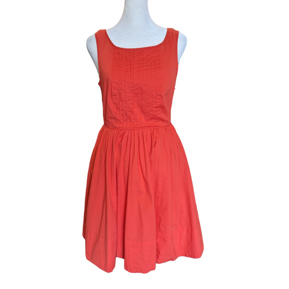 Moulinette Soeurs by Anthropologie - Anthropologie Moulinette Soeurs Red Crochet Sweet Enticement Dress 2 - 1