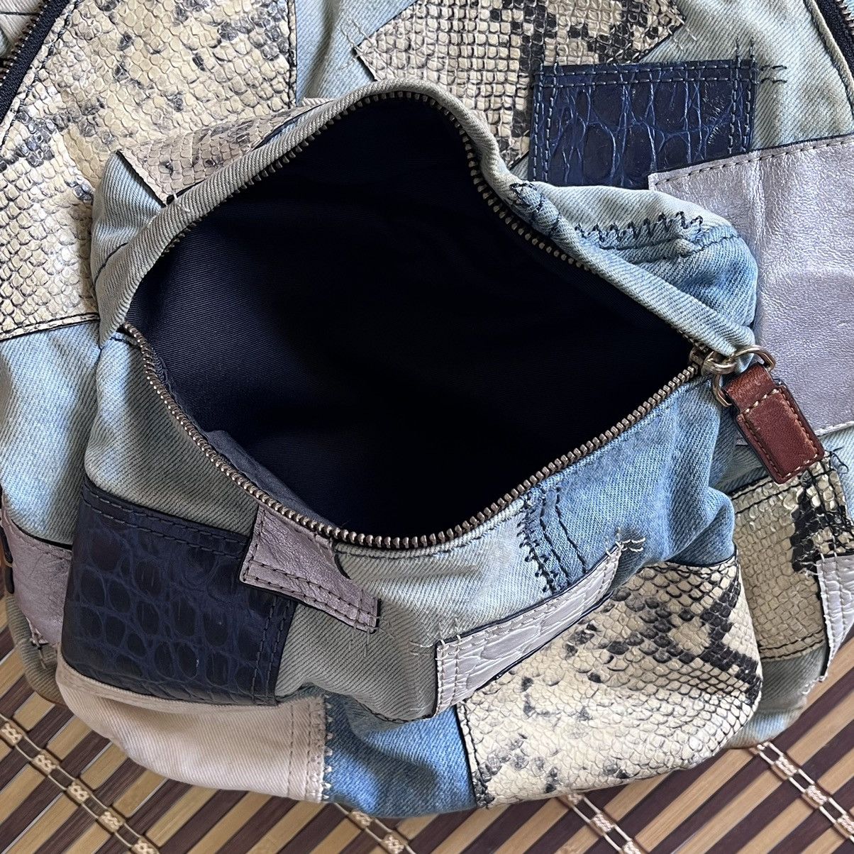 Marc Jacobs Kapital Patches Backpack Multi Patches Faded - 17