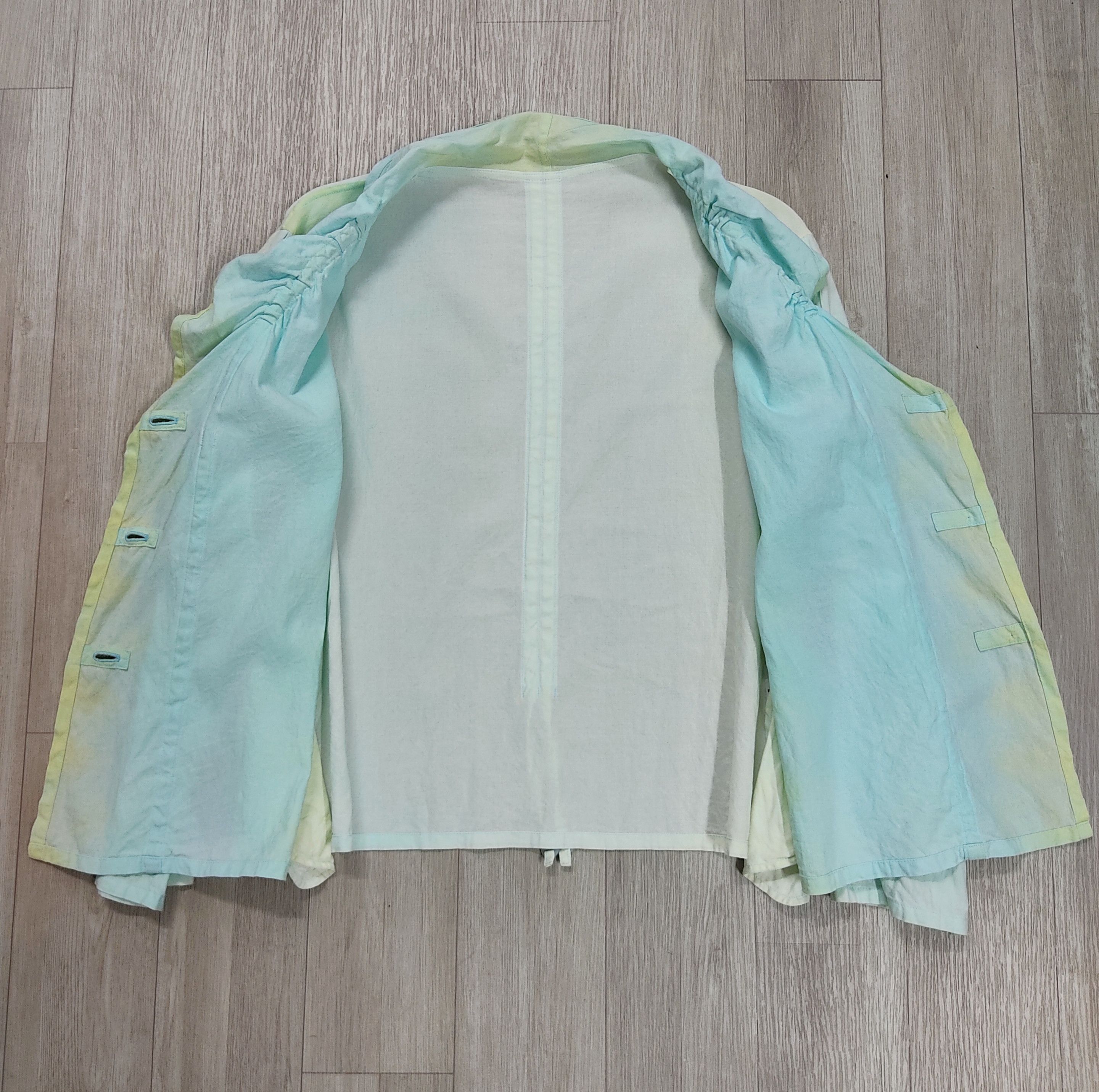 Issey Miyake HEART HAAT Pastel Tie-dyed Light Blouson - 11