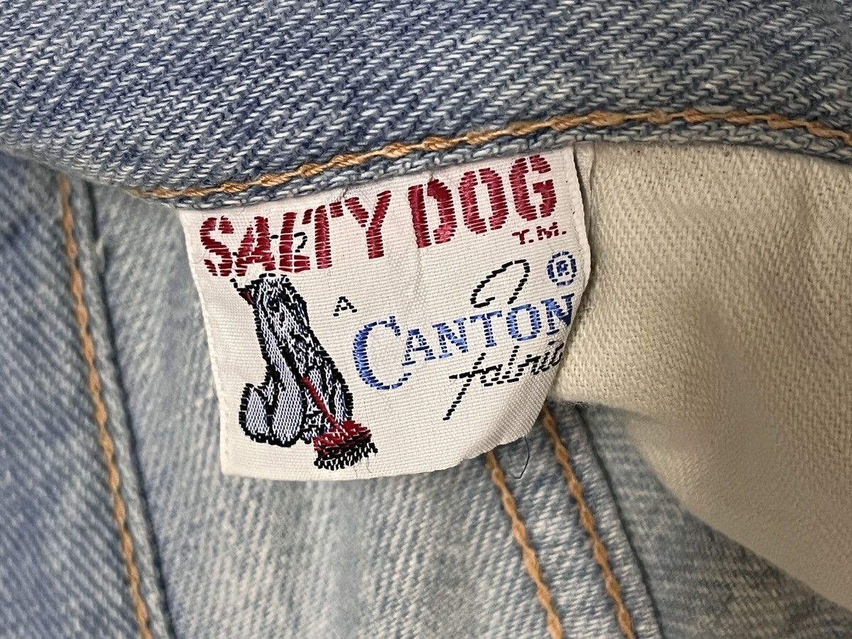 Distressed Canton USA Salty Dog Vintage 1967 Denim - 5