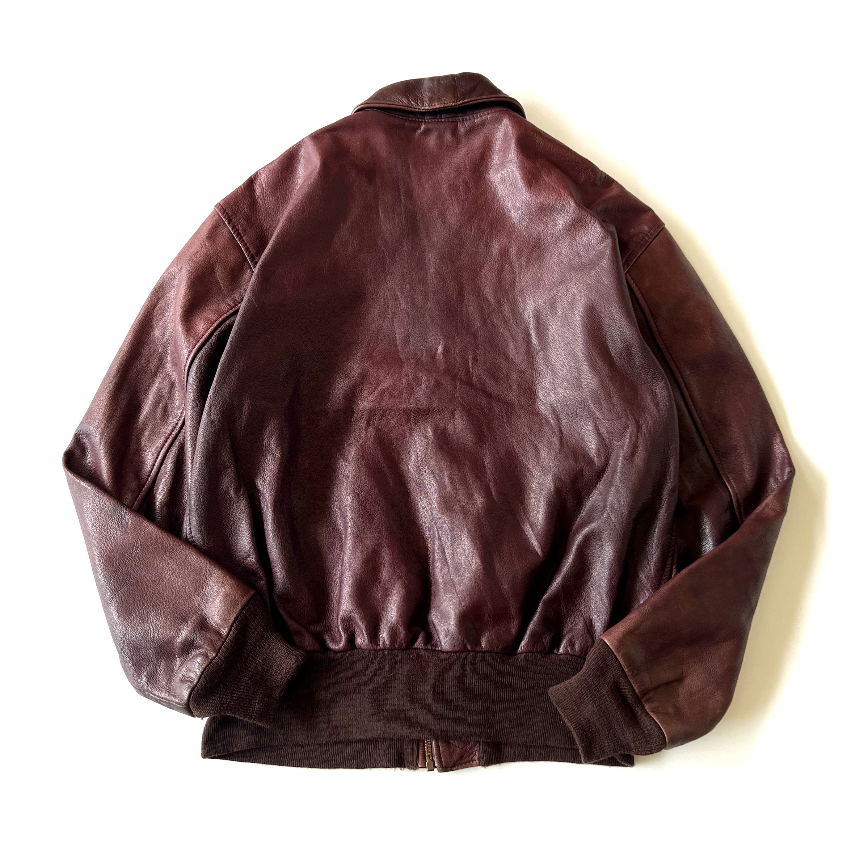 Avirex Type A2 Horsehide Leather Flight Jacket - 12