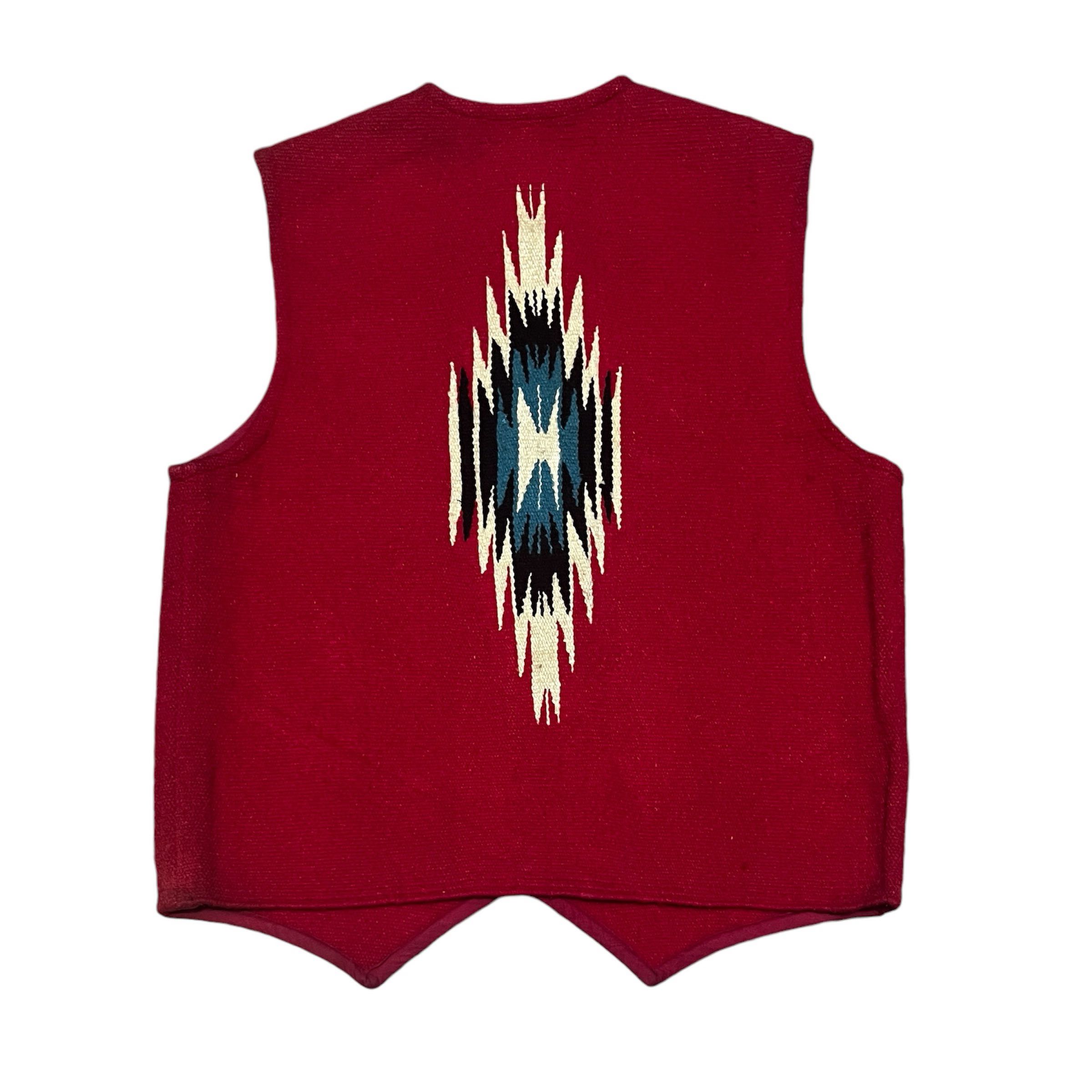 STYLE EYES CHIMAYO NAVAJO VEST BY TOYO ENTERPRISE RARE - 7