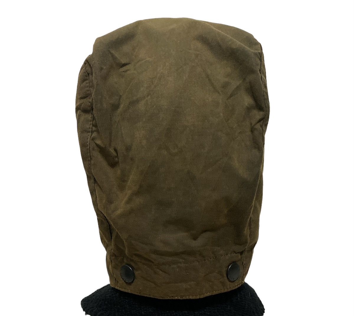 Barbour A861 Classic Waxed Olive Hood Wax One Size - 3