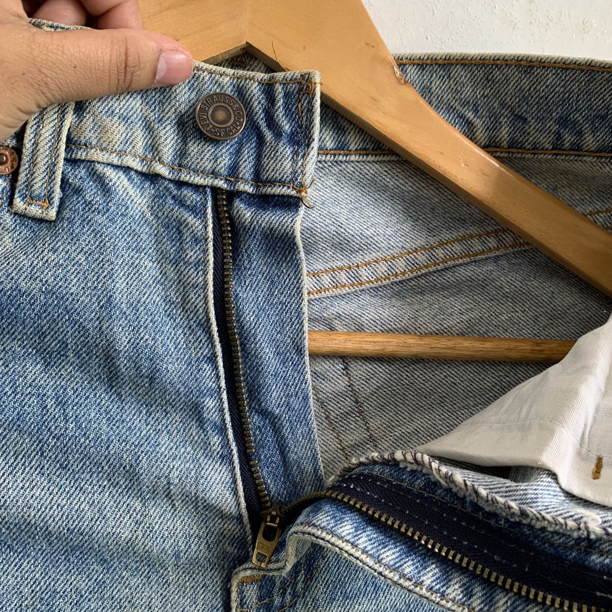 Vintage Levis 510 Stone Wash Distressed Denim Jeans - 6