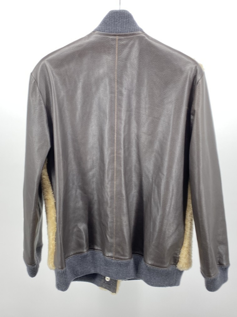 Lamb Shearling Leather Jacket - 2