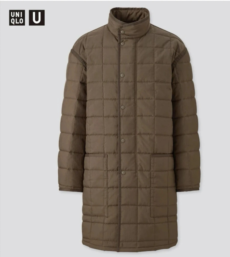 Christophe Lemaire U Padded Quilted Coat Jacket Olive - 1
