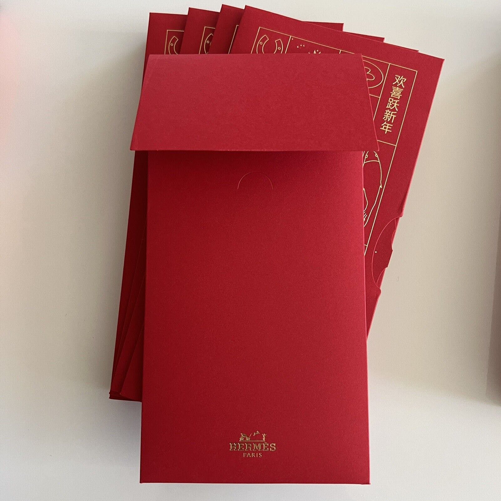 Hermes 2023 Year of Rabbit Red Packet [pre-order], Luxury