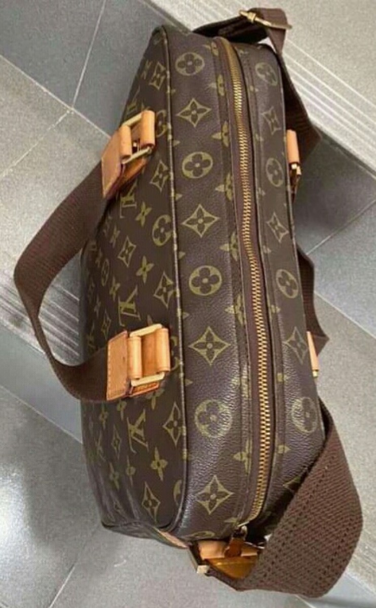 $1350 Sac Bosphore monogram canvas messenger bag - 8