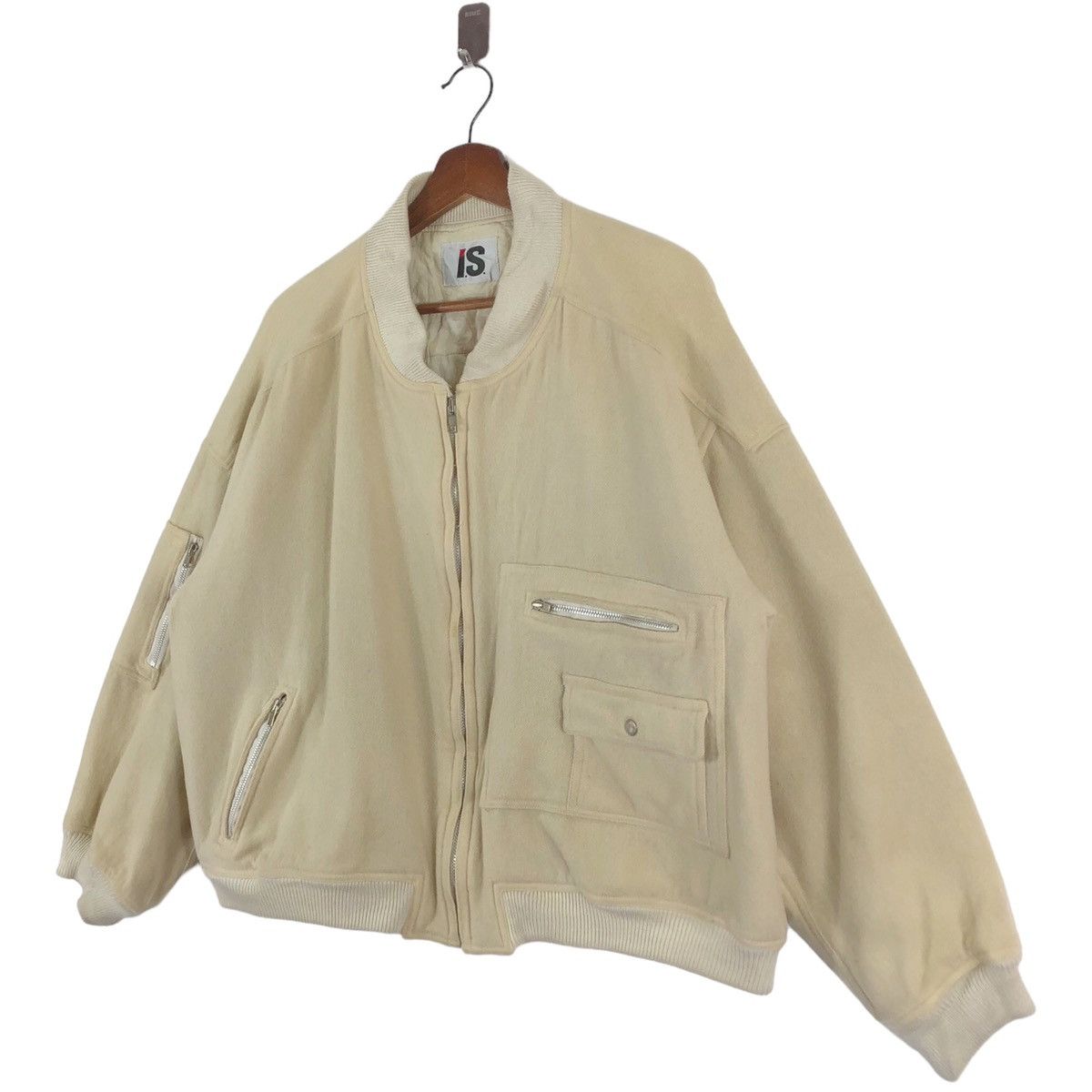 80S ISSEY MIYAKE CHISATO TSUMORI DESIGN CARE LABEL JACKET - 8