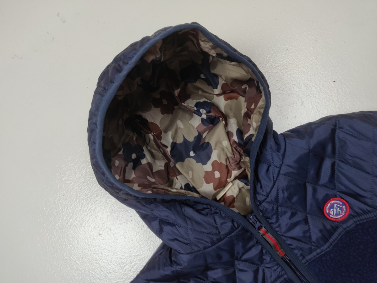 Camo - Outdoor Products Quilted Fleece Sherpa Sweater Jacket - 2