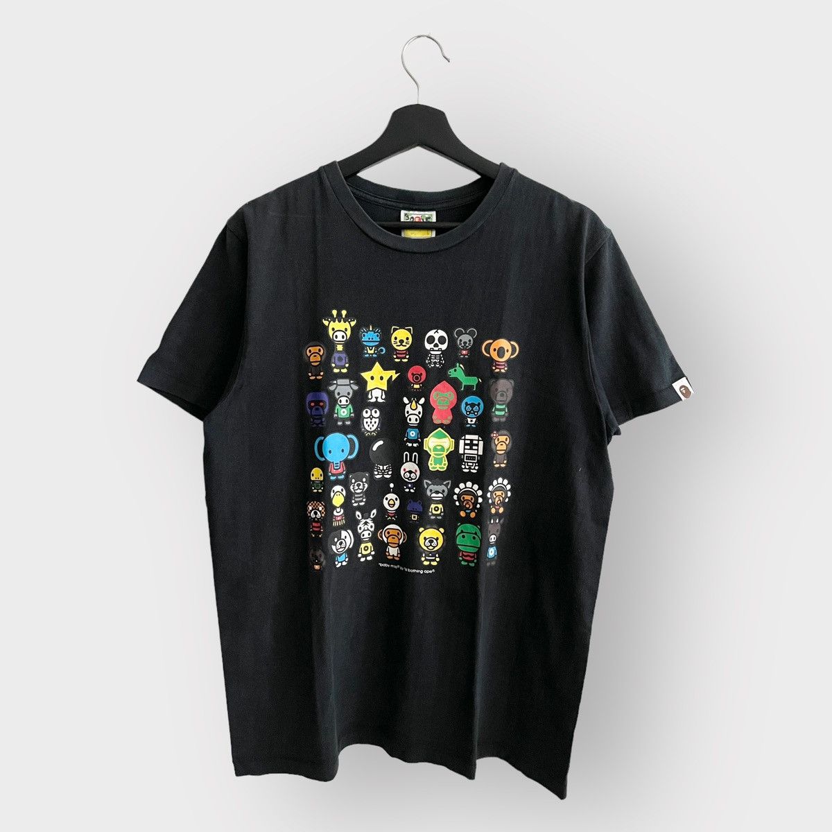 2010s Bape A-Z Baby Milo Family Tee (L) - 1