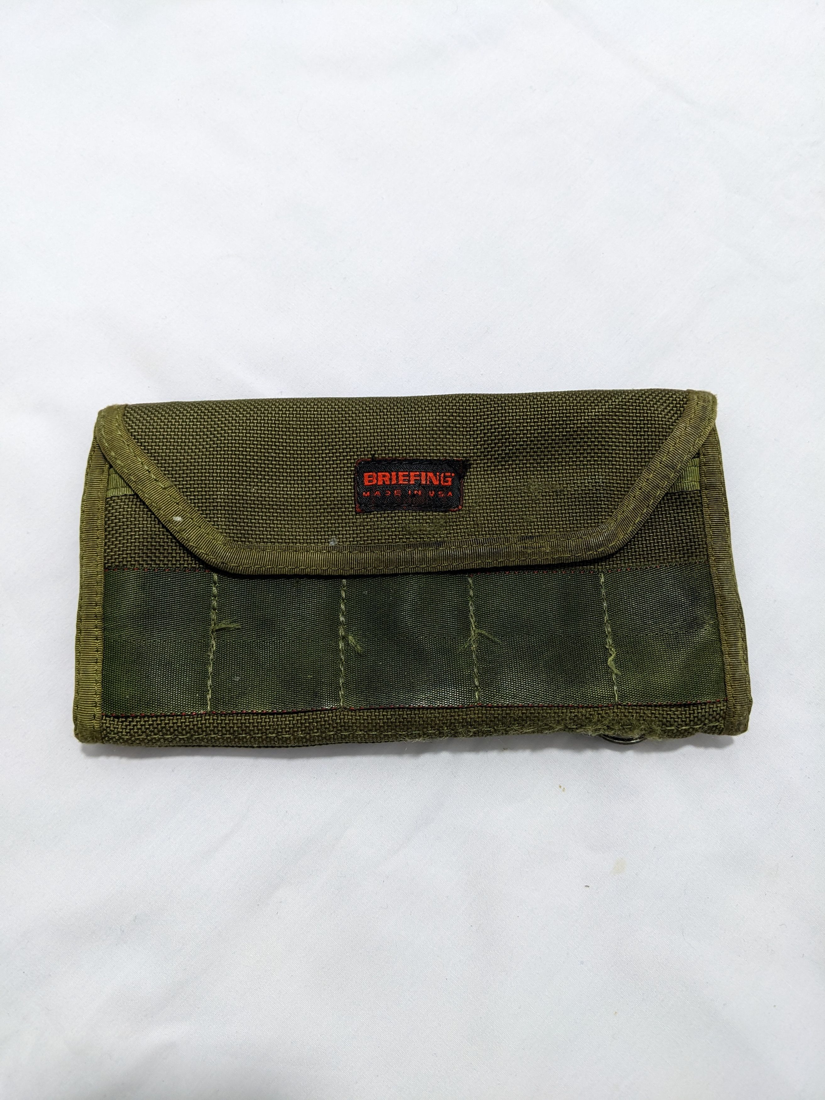 Briefing Military Style Long Wallet Army Green - 1