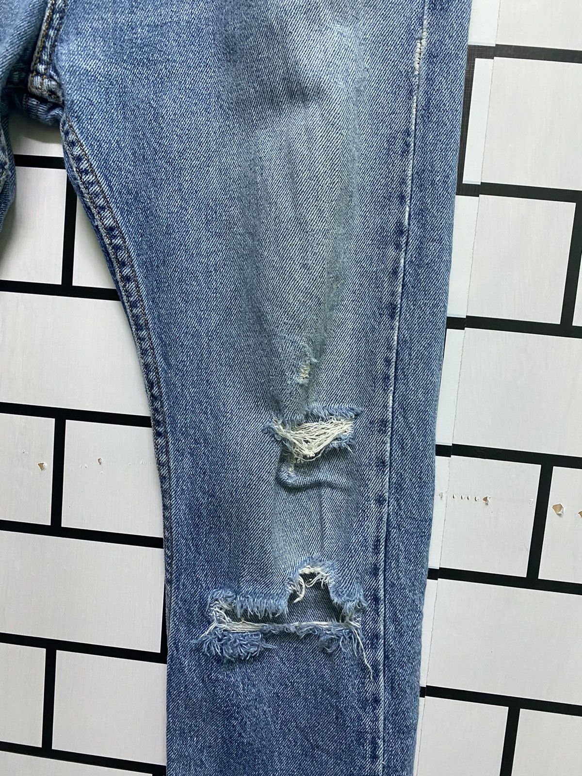 Vintage LEVIS 510 Distressed Super Skinny Jeans -L46 - 8