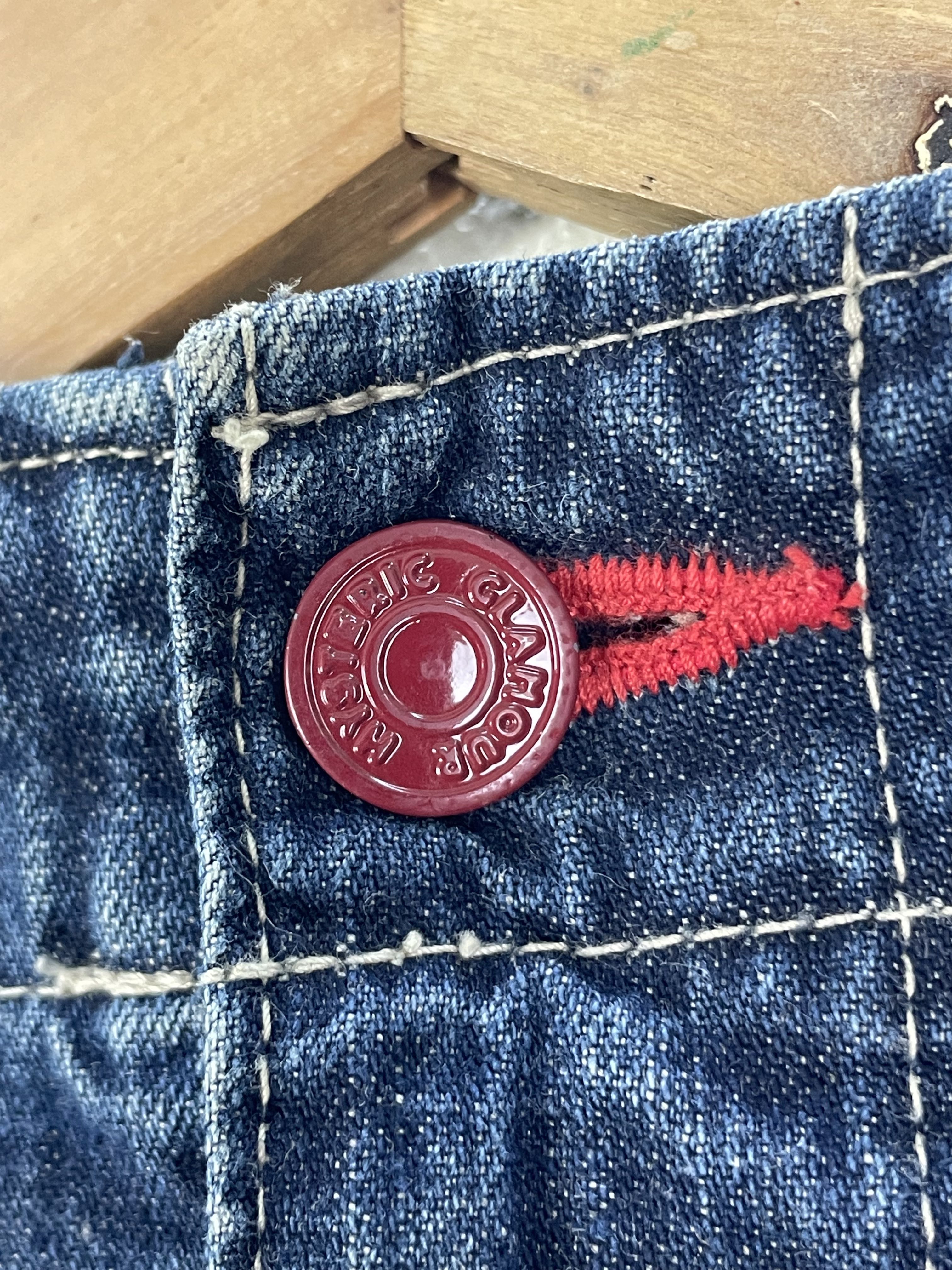 VINTAGE HYSTERIC GLAMOUR MAXI DENIM SKIRT - 10