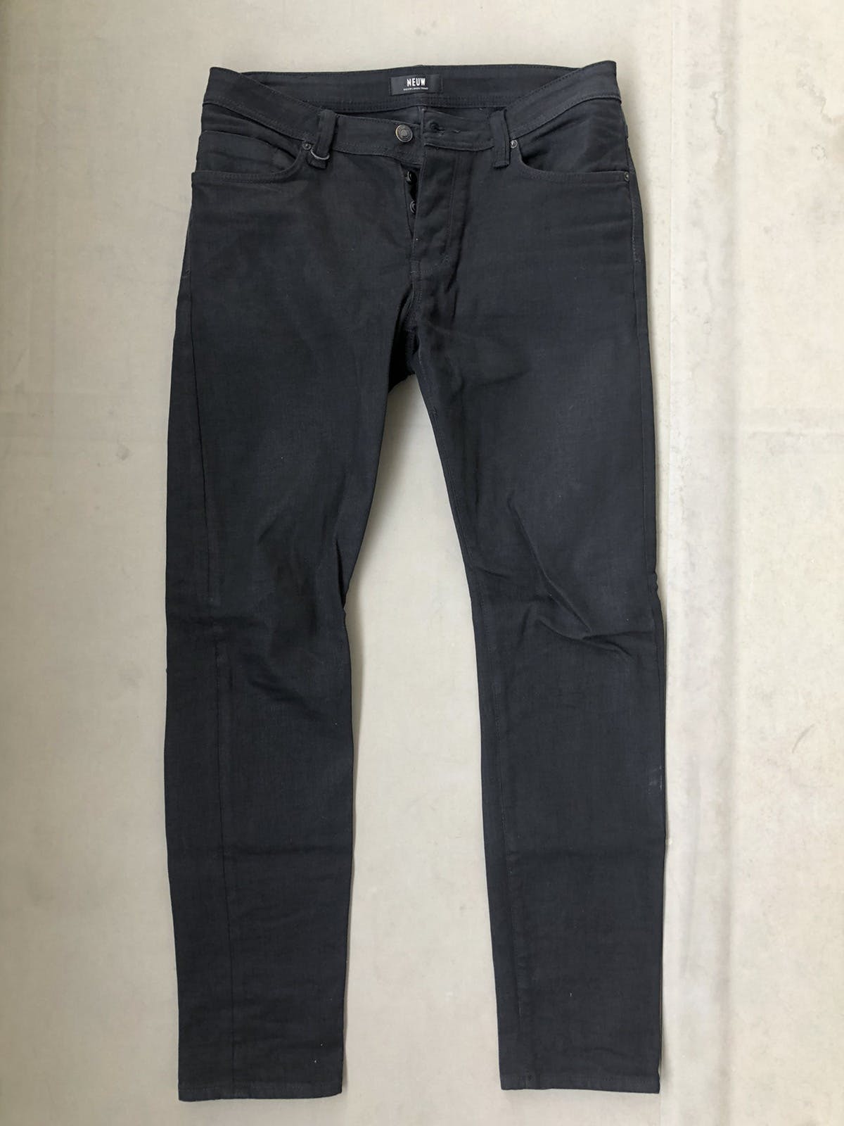Neuw denim Iggy skinny black jeans - 1