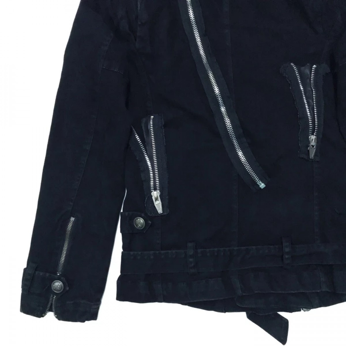Breath & Stone - Vintage BreathMint / Numbernine Biker/Punk Fashion Jacket - 7