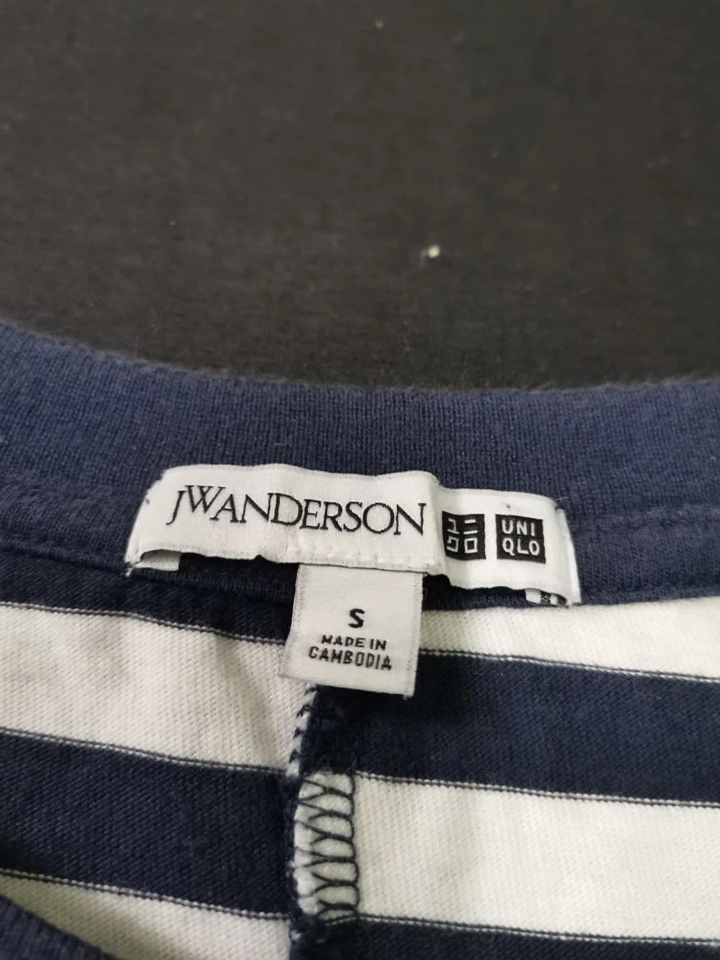 Vintage - JW Anderson X Uniqlo Stripe Shirt Made in Cambodia - 2