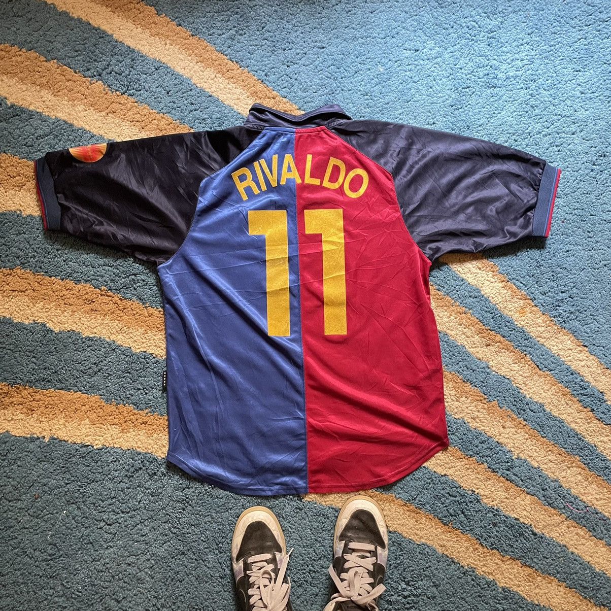 Vintage - Fc.barcelona 1999 - RIVALDO jersey - 1