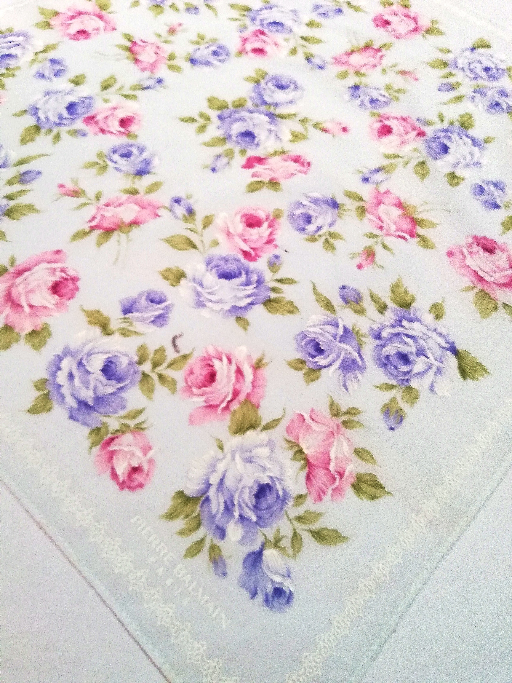 🔥LAST DROP🔥Pierre Balmain Bandana/Handkerchief Floral - 3