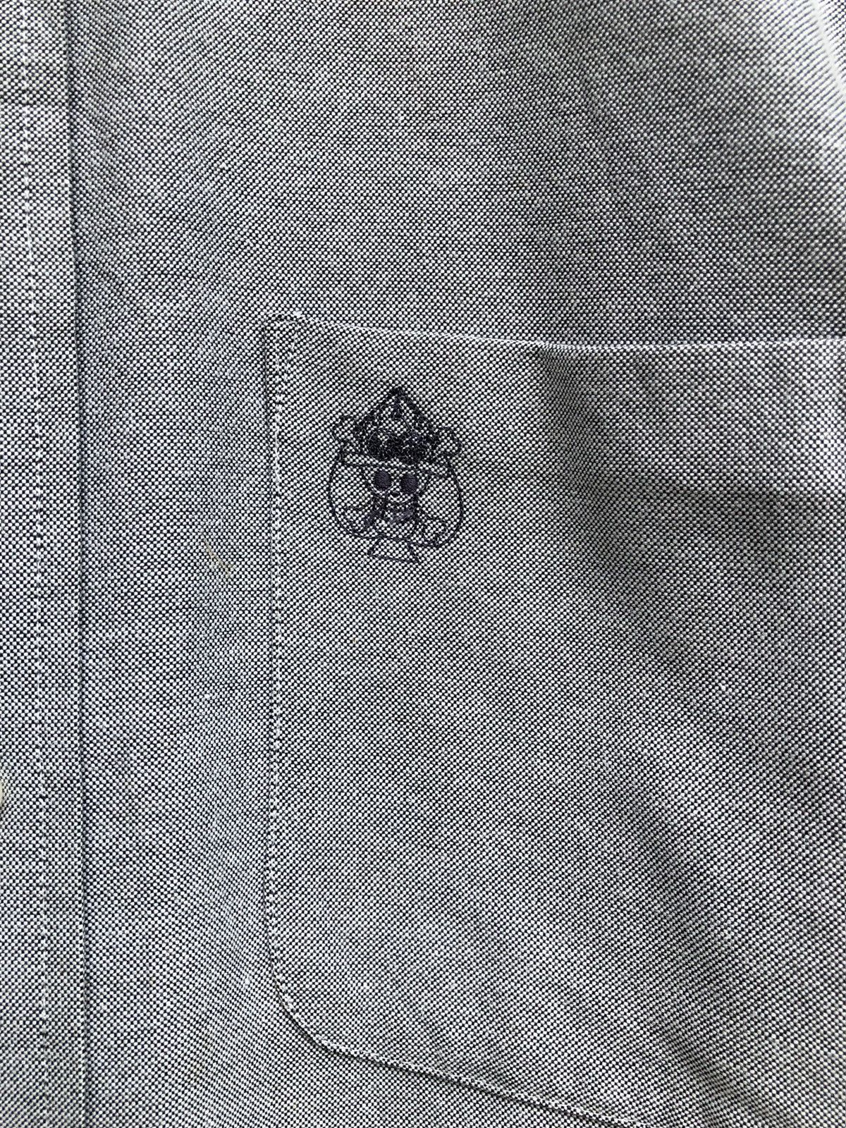 OFFICIAL ONE PIECE CHAMBRAY BUTTON SHIRT S/S - 3