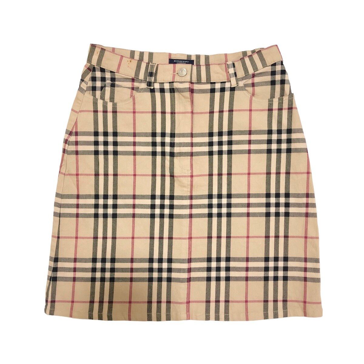 🔥 Burberry Nova Check Mini Skirt - 1
