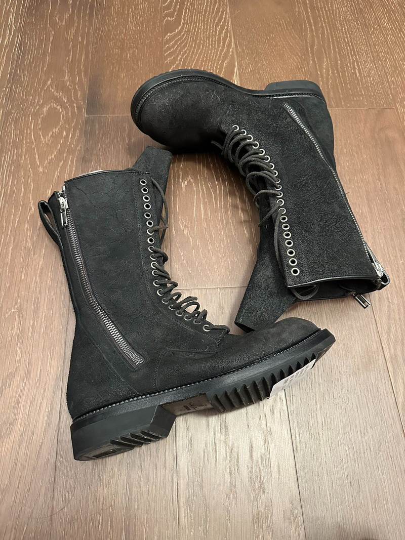 Rick Owens Creeper Boots military boots - 1
