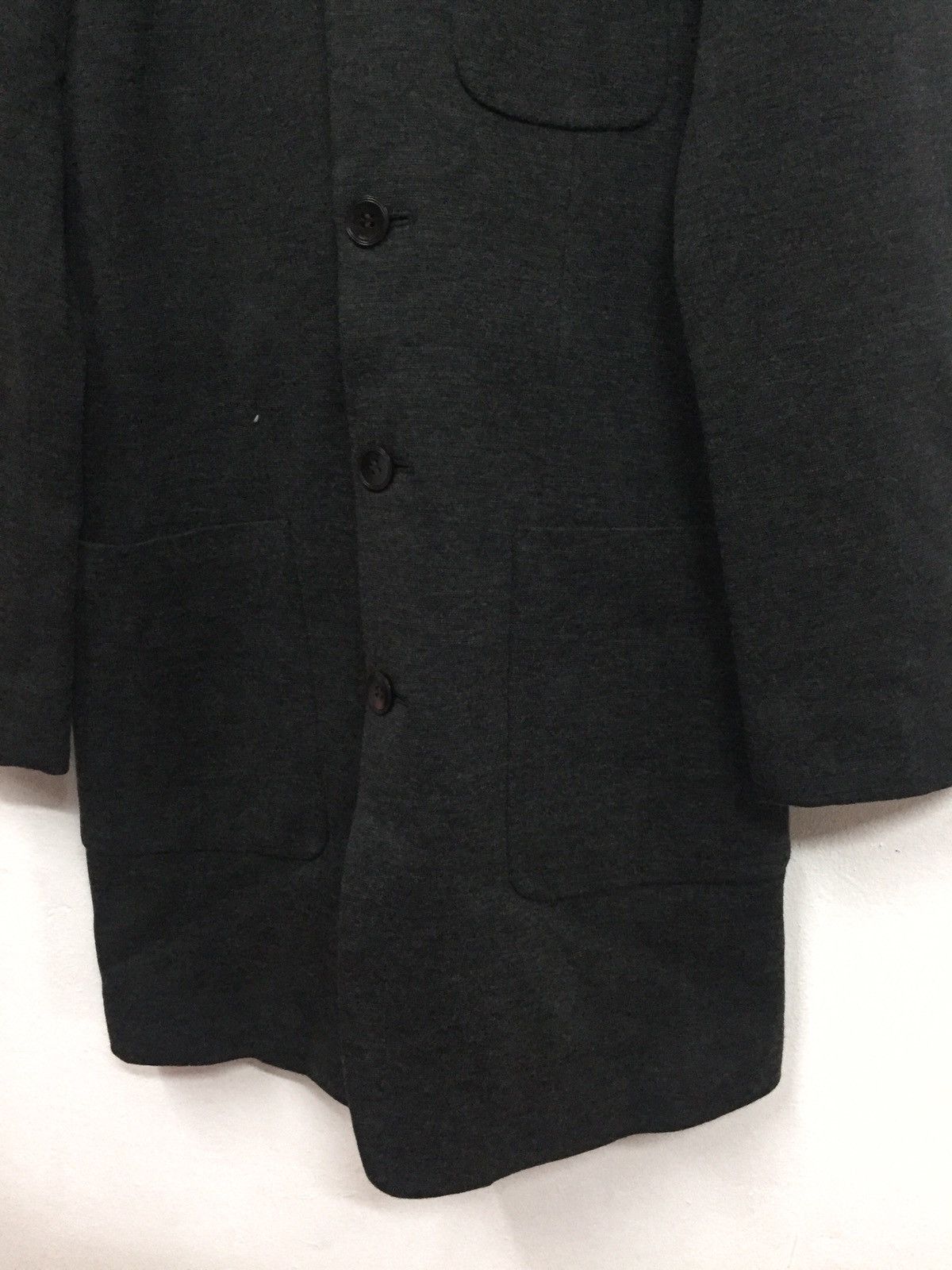 Jean Paul Gaultier Homme Gentleman Button Overcoat Jacket - 4