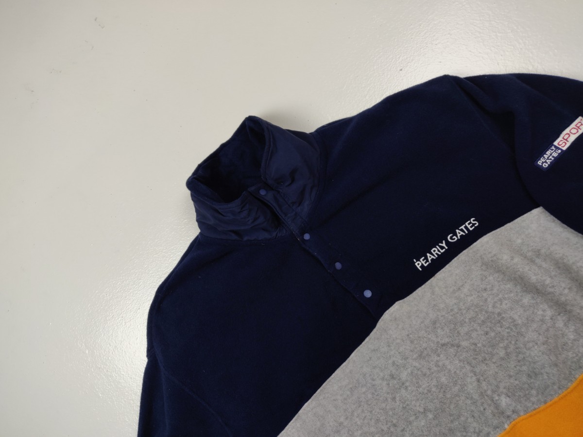 Colours - Pearly Gates Sport Triple Tone Fleece Sweater Sweatshirt - 2