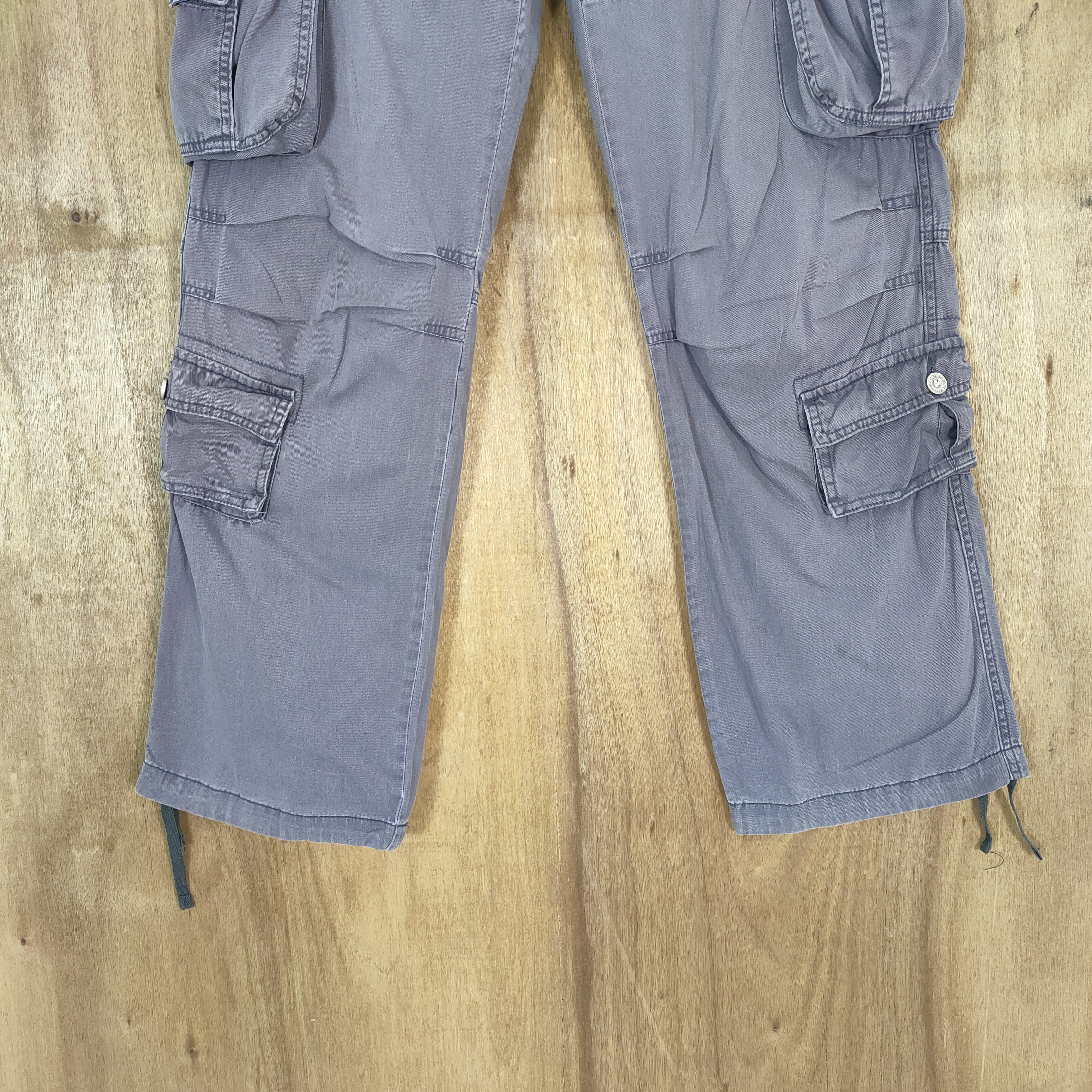 Designer - BLUE FORCE FADED MULTIPOCKET CARGO PANTS - 3