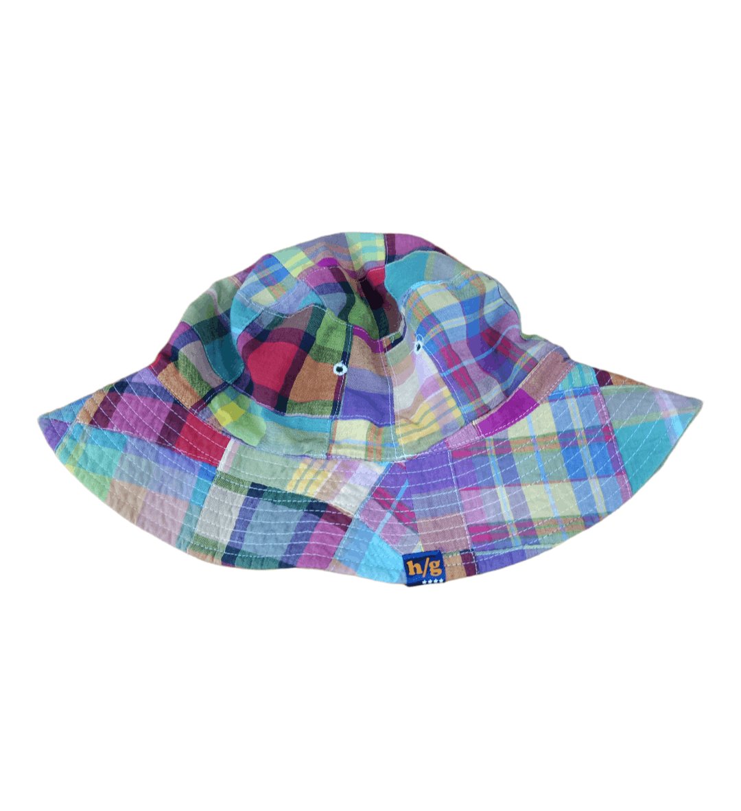 Reversible Hysteric Glamour Patchwork bucket hat - 6