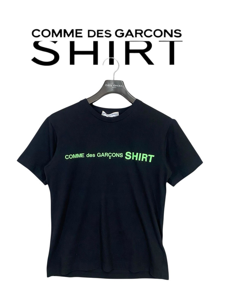 Vintage comme des garcons SHIRT spellout tshirt - 1