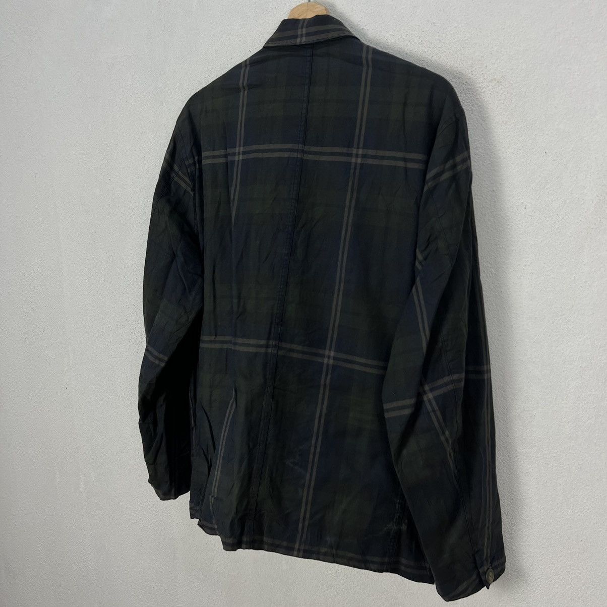 VINTAGE 45RPM TARTAN DESIGN JACKET SAMPLE - 7