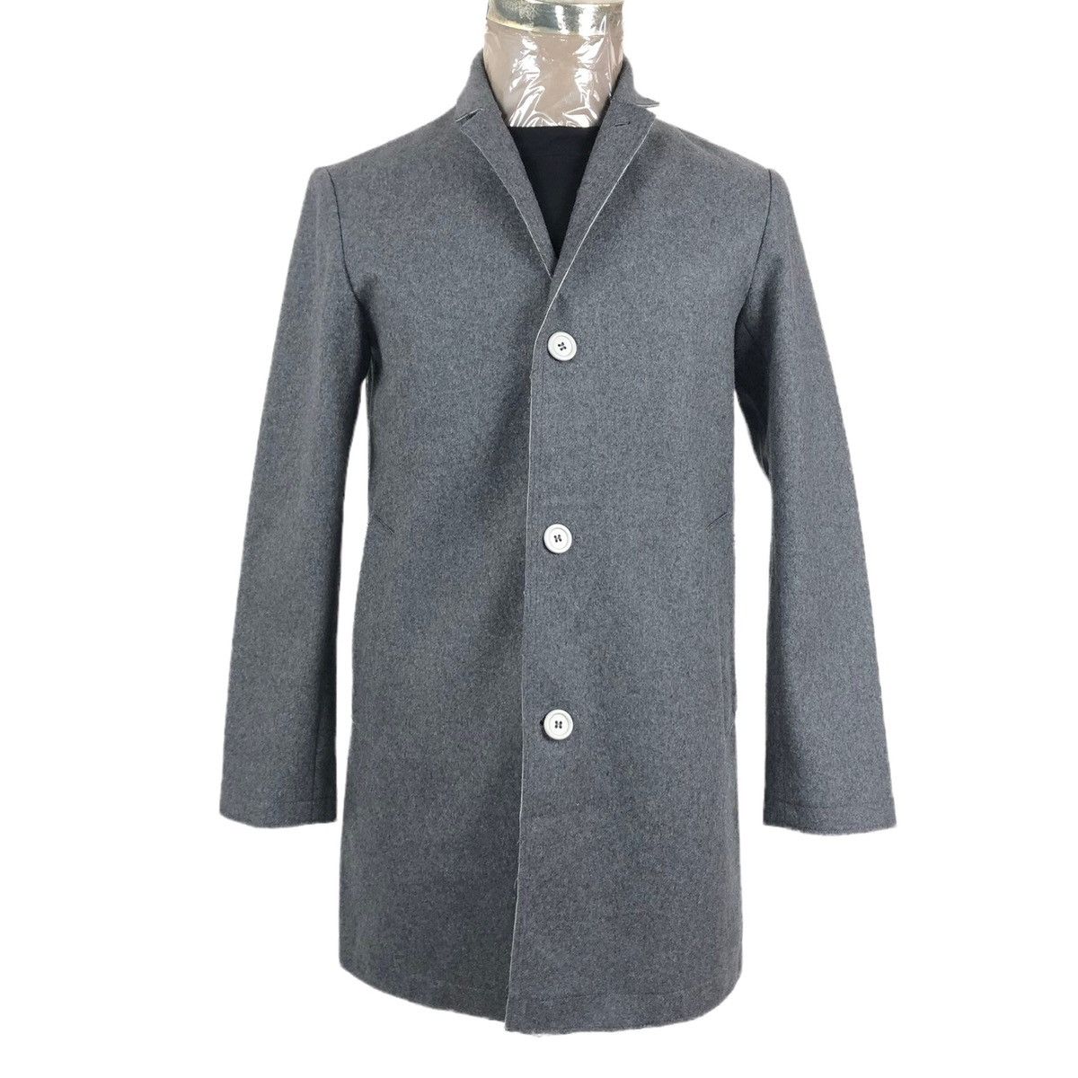 Designer - Kestin Hare Scotland Wool Topcoat - 2