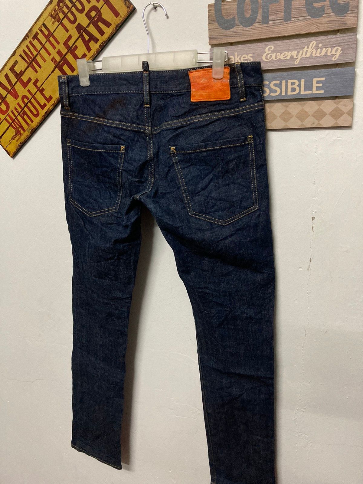 Dsquared2 Straight Cut Denim Jeans - 6