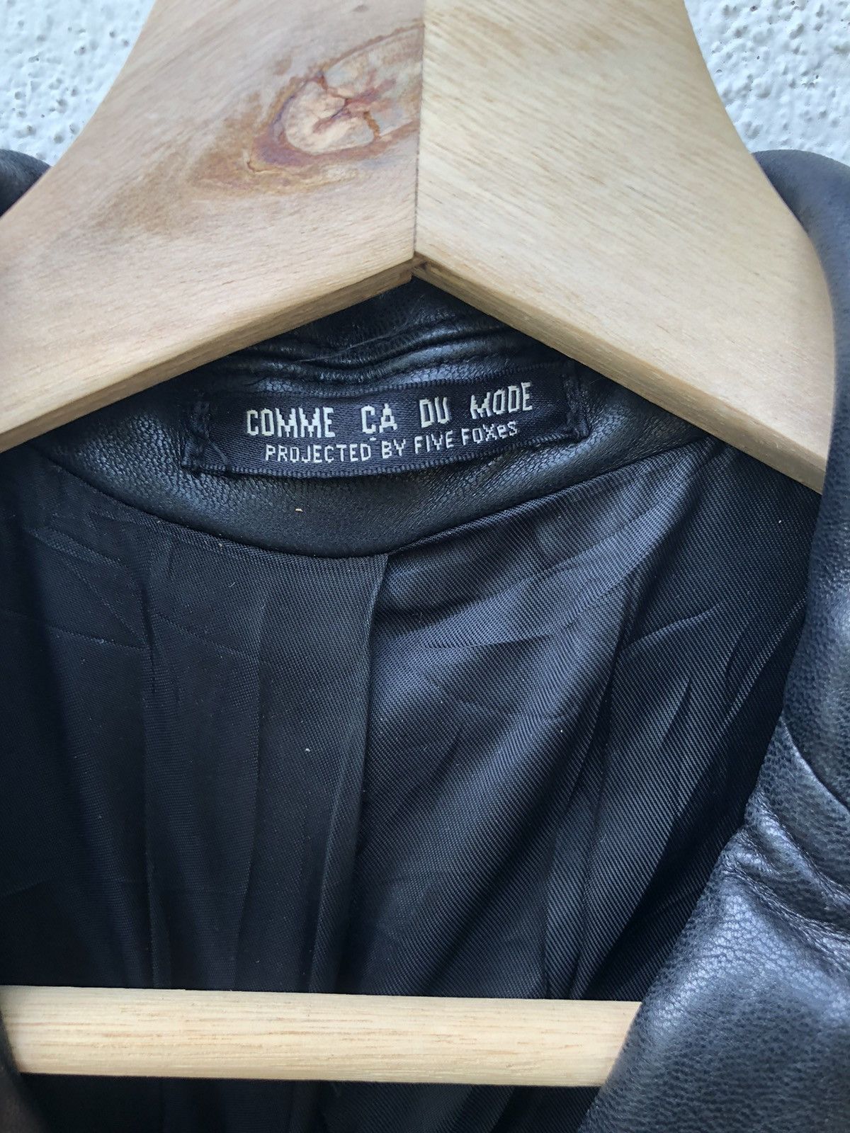Comme Ca Ism Leather Jacket - 3