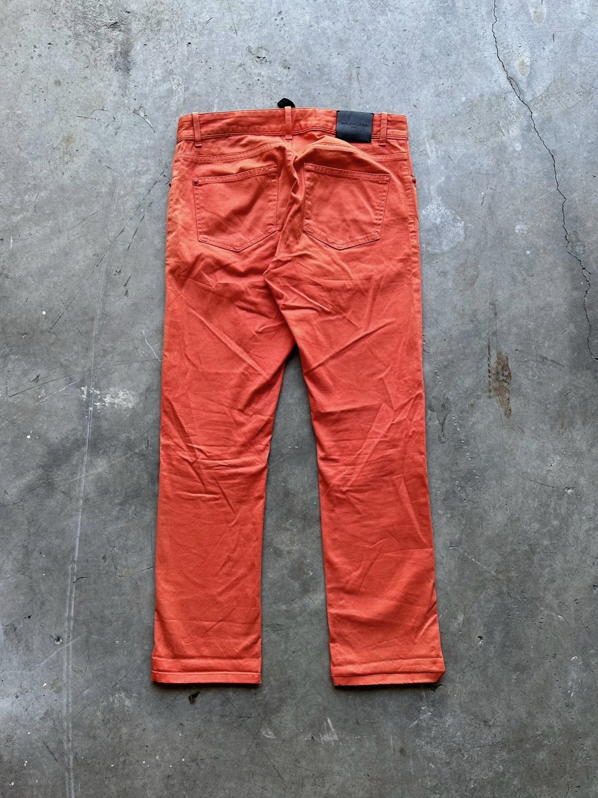 Balenciaga Orange Pants - 3
