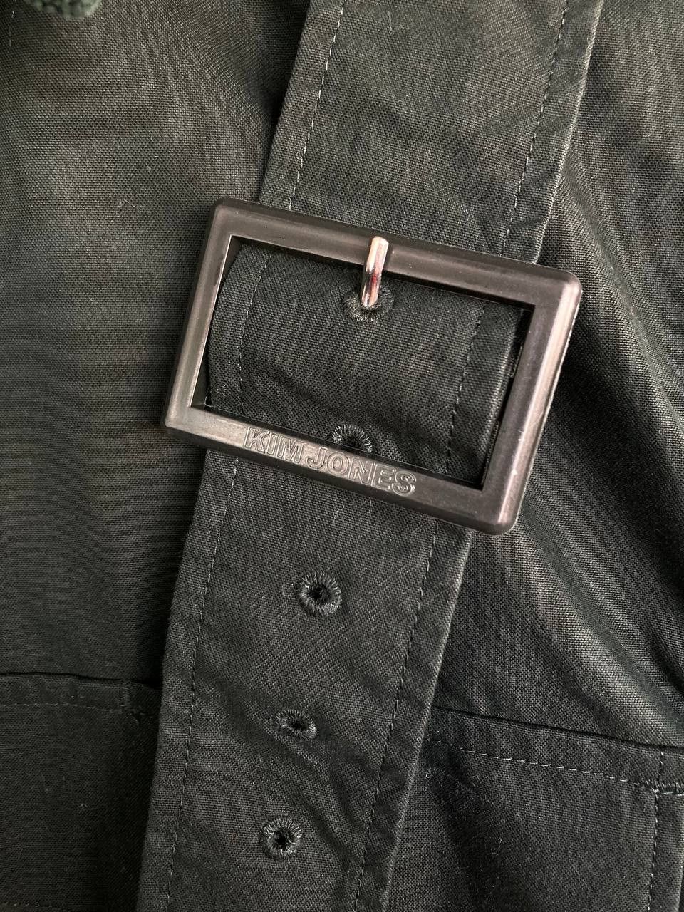AW18 Kim Jones x GU Military Strap Buttoned Shirt - 6