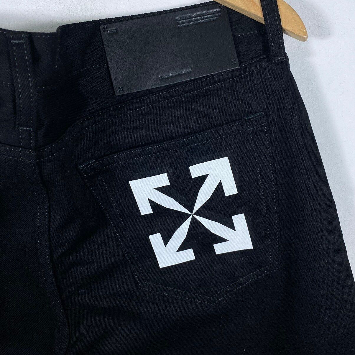 OFF WHITE mid-rise slim fit jeans - 6