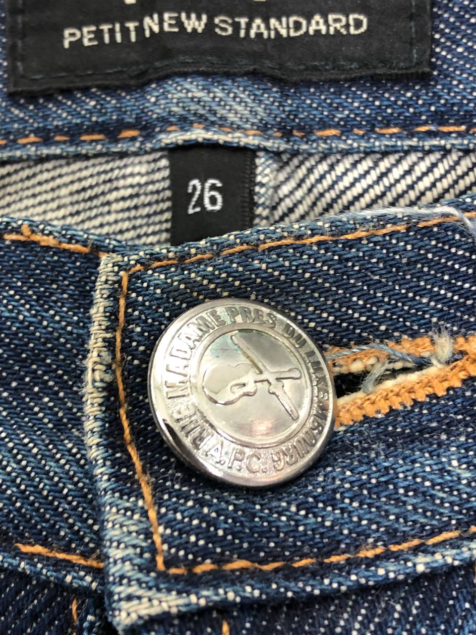 APC Petit Standard Jeans Distressed Selvedge - 10