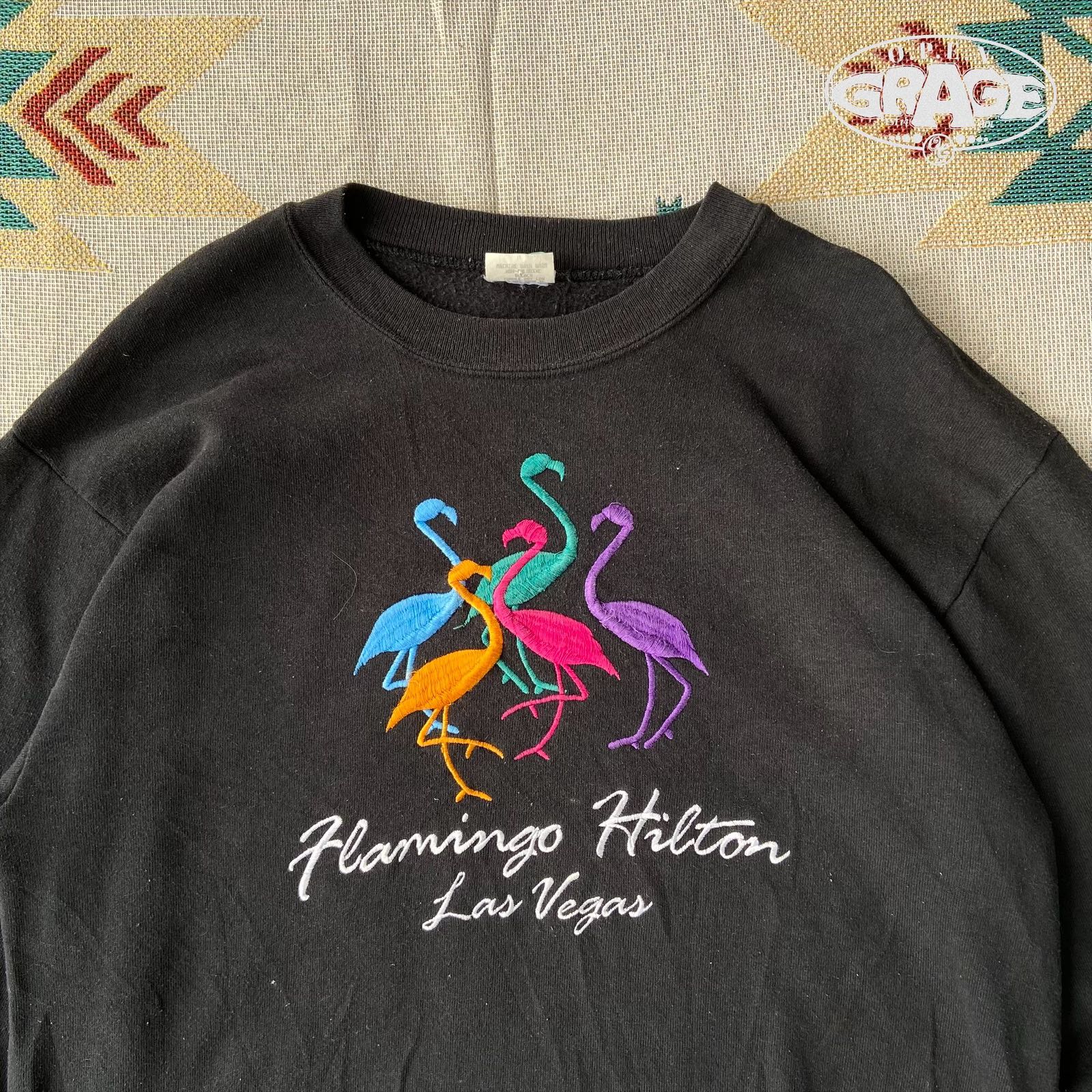 Crewneck FLAMINGO HILTON Las Vegas Merchandise Official - 2