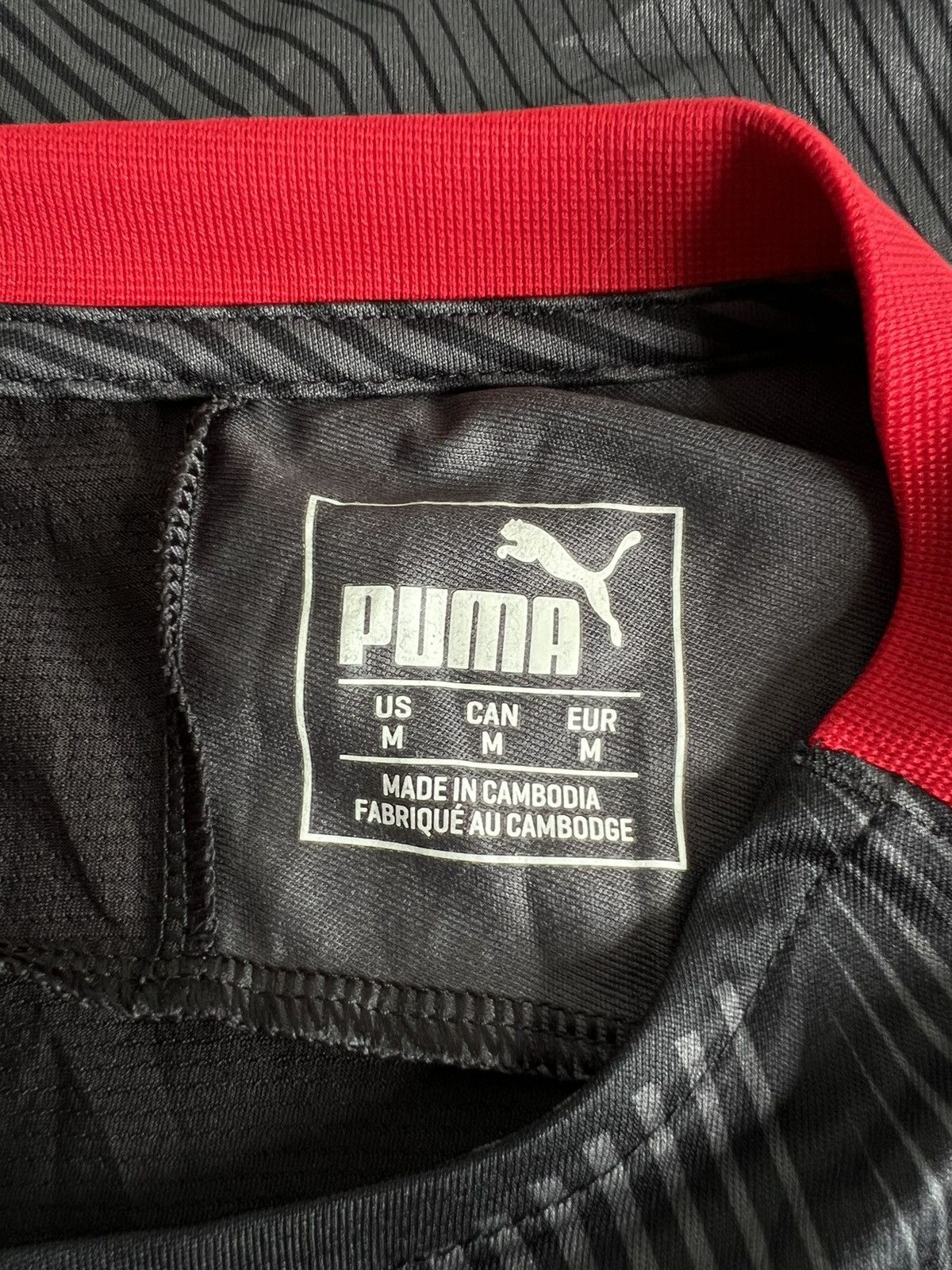 RARE 2018-19 AC Milan Puma Fly Emirates Pre-Match Jersey - 6