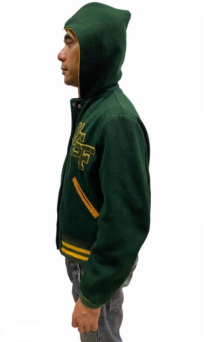 Vintage - Custom Made Award Jacket Vintage Varsity Jacket by Admiral - 8