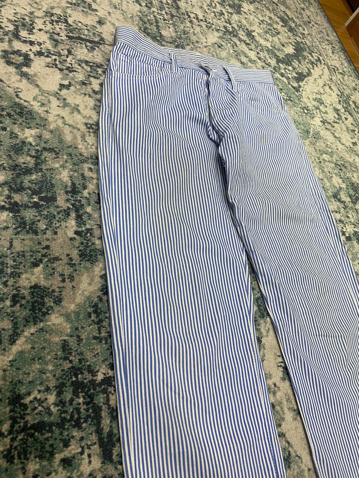 Evisu Japan Yamane Hickory Stripes Denim Pant - 4