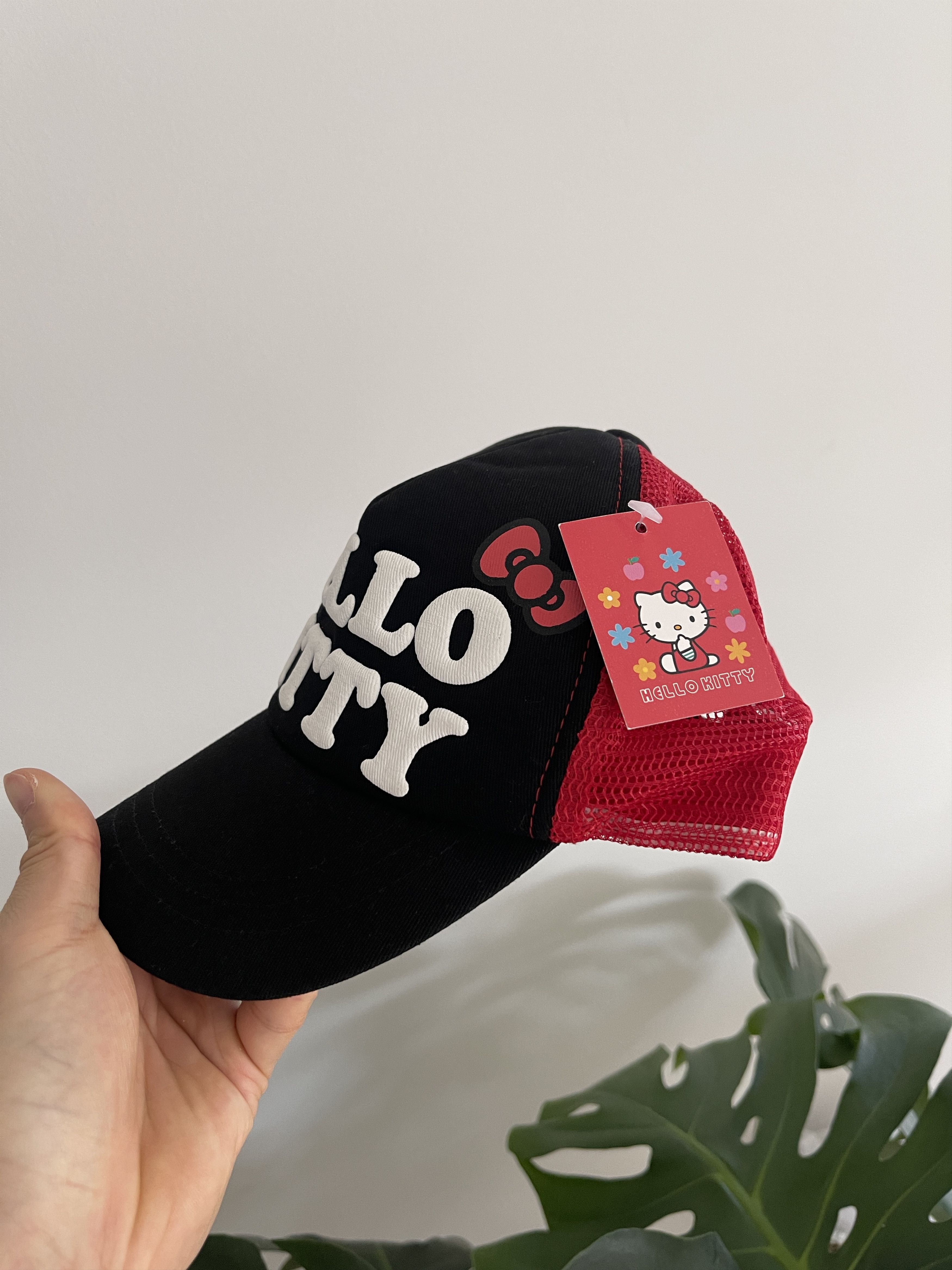 Japanese Brand - STEAL! Y2K Sanrio Hello Kitty Trucker Hat (New) - 2