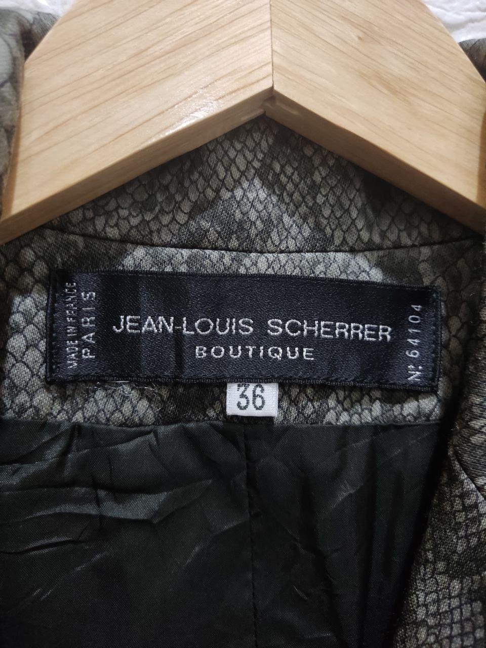 Last Drop🔥 Rare Vintage Jean Louis Scherrer Wool Coat - 8