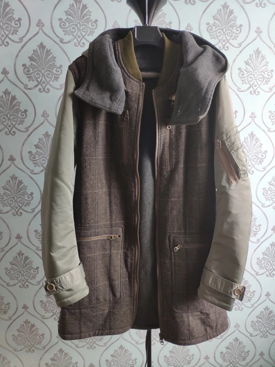 Share Spirit Homme - Wool, nylon and fleece parka.Like Undercover or Visvim - 1