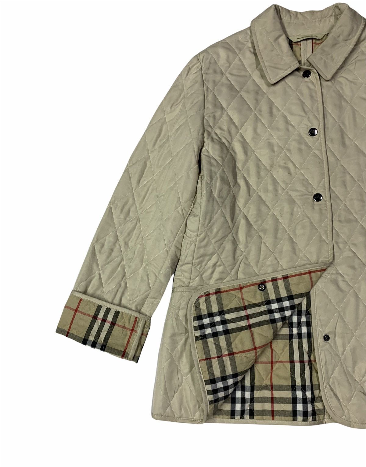 🔥BURBERRY QUILTED JACKETS NOVACHECK - 4